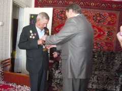 Вручение памятных медалей, к 70-летию Белорусской стратегической наступательной операции «Багратион»