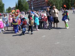 День защиты детей на городской площади