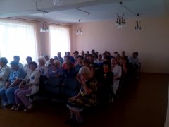 Концерт «Под солнцем Победы» в Городской больнице г.Осинники.