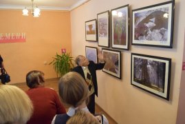 Открытие персональной  выставки Ю. Дьяконова  «Вдоль времени»