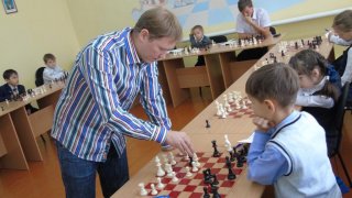 Встреча с Международным гроссмейстером С.В. Заблоцким